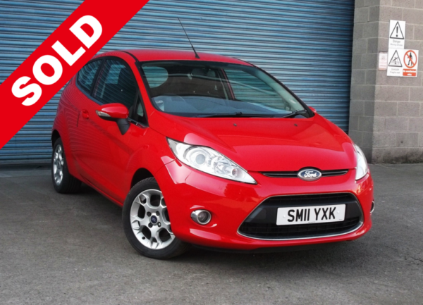 2011 11 Ford Fiesta 1.4 3Dr Zetec, Only 52,000 Miles S/H, 2025 Mot, Excellent Condition