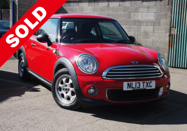 2013 13 Mini One 1.6 Only 69,000 Miles ## ONE OWNER FROM NEW ## Excellent Condition