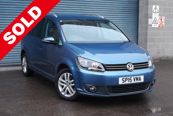 2015 15 VW Touran Se Blue Tech Tdi, Only 87,000 Miles, G/S/H, Full Mot 2026, Excellent Condition