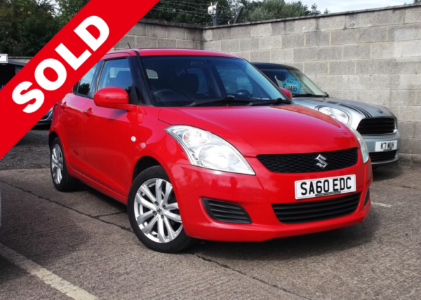 2010 60 Suzuki Swift SZ2 1.2 5Dr Hatch, Only 81,000 Miles, Full Mot, Superb Condition